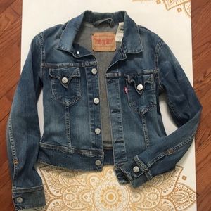 Levi’s Strauss & Co Original Jean Jacket Medium Blue Med Womens Sm Mens